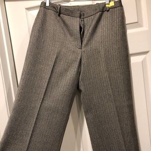 Ann Taylor cuffed wool pants size 8